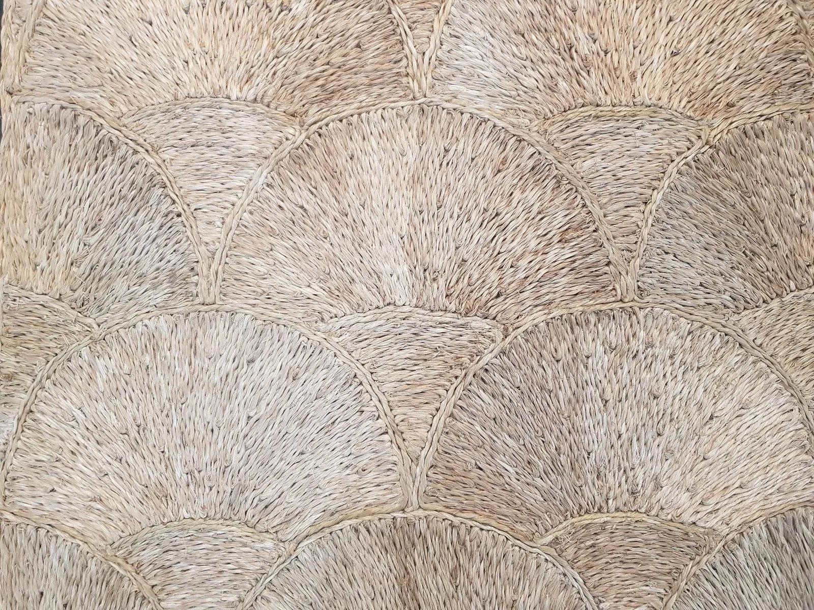 Anahaw abaca rug