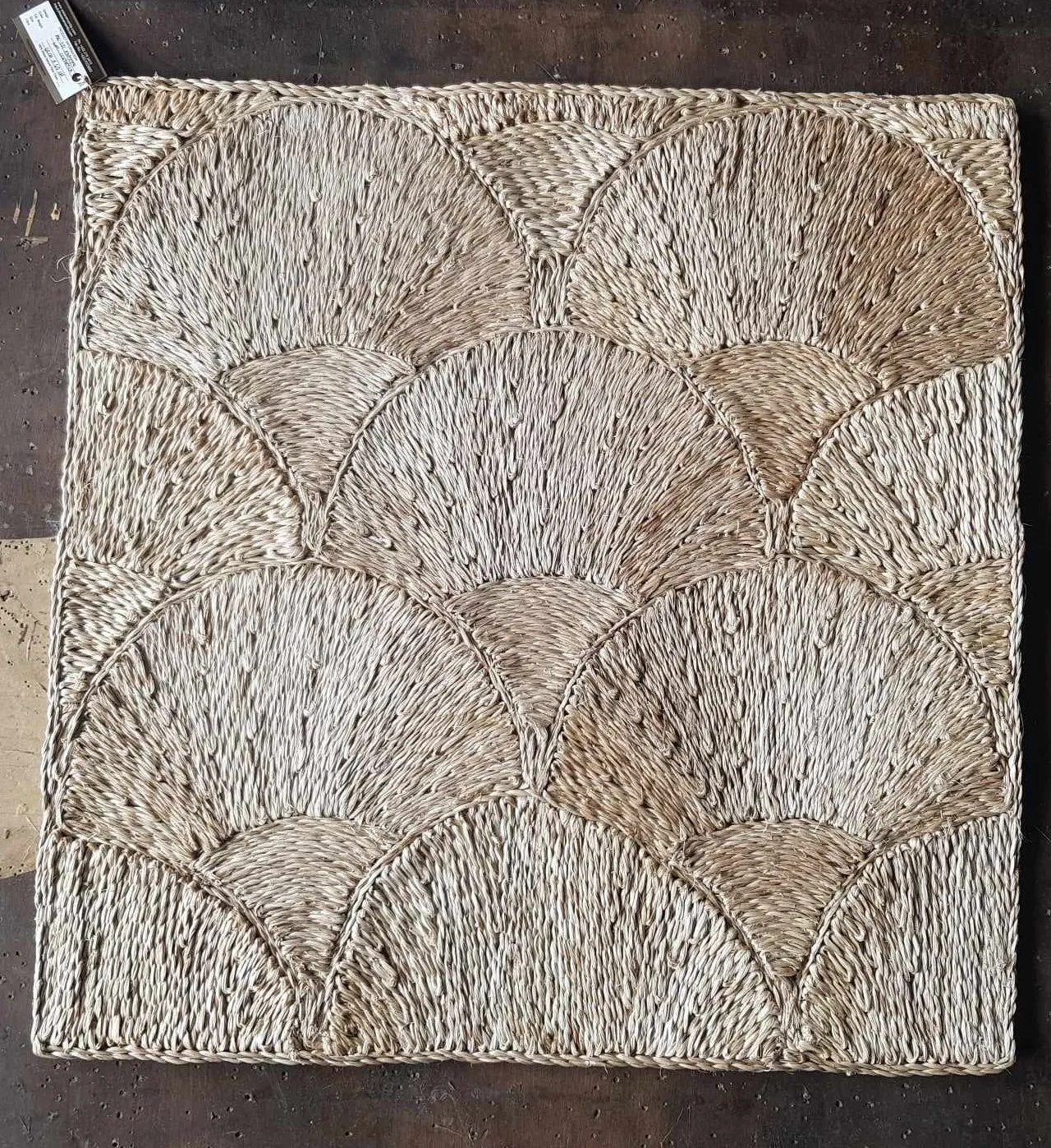 Anahaw abaca rug