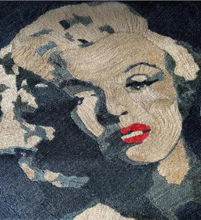Figure abaca rug