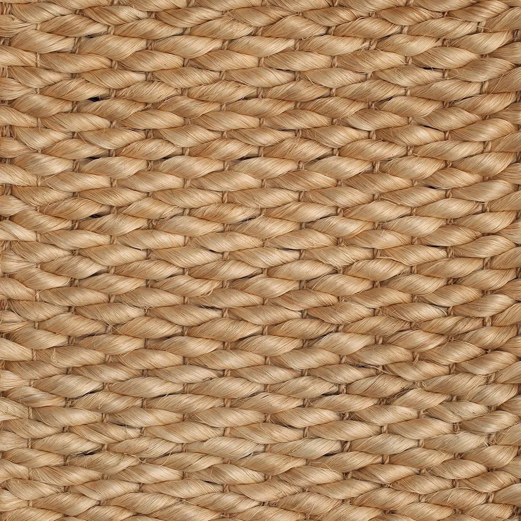 Solemare abaca rug, Cremeria and Oat