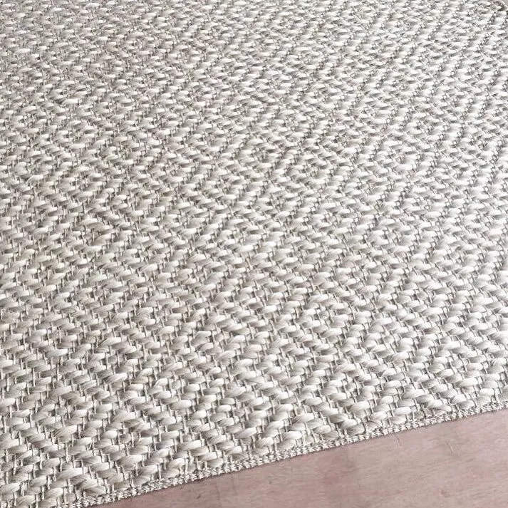 Queen Ann abaca rug, Cremeria