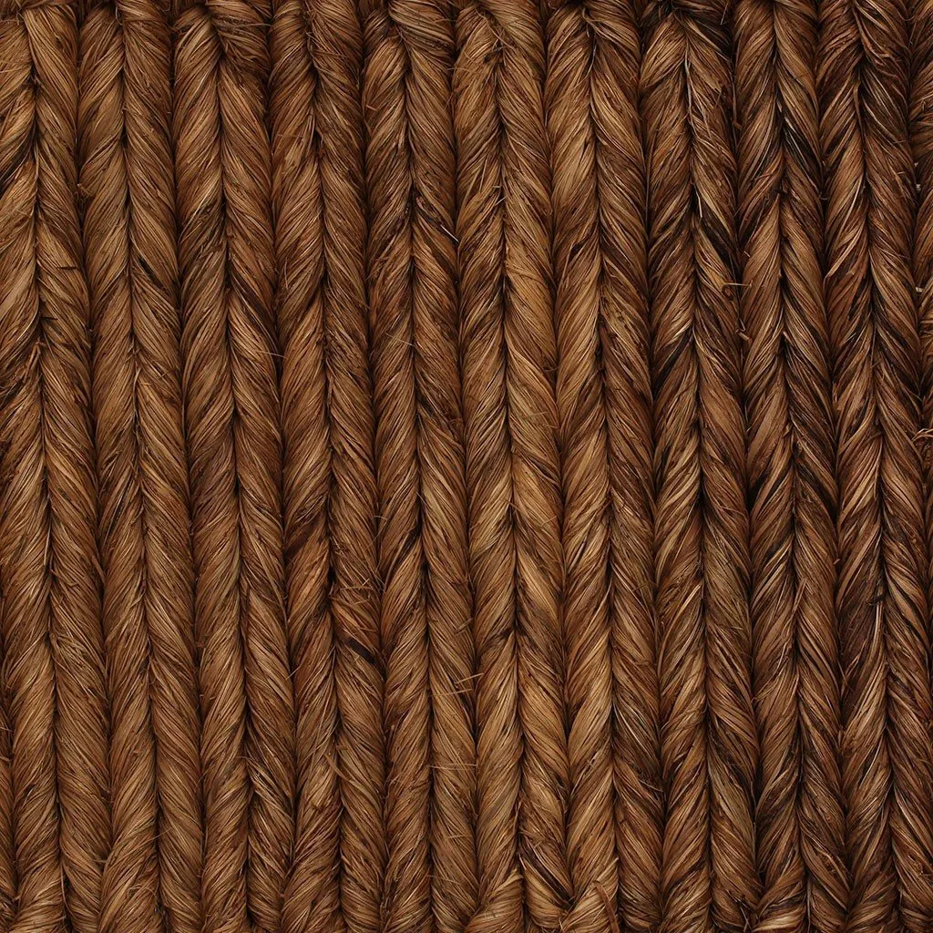 Wheatfields abaca rug, Bark and Wheat