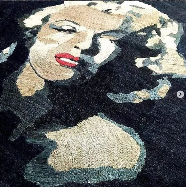 Figure abaca rug